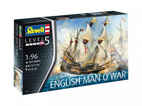 Model plastikowy English MAN O WAR Revell