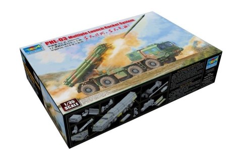 Model plastikowy PHL-03 Multiple Launch Rocket System Trumpeter