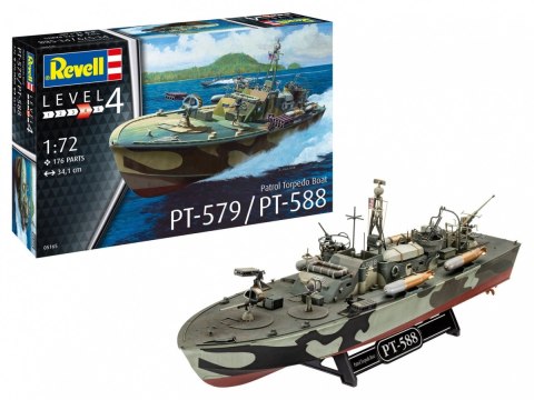 Model plastikowy Patrol Torpedo Boat PT-588/P Revell