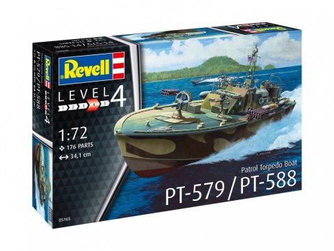 Model plastikowy Patrol Torpedo Boat PT-588/P Revell