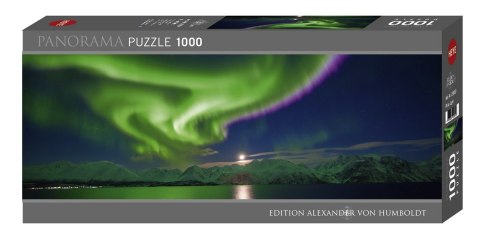 Puzzle 1000 elementów Zorza polarna Panorama Heye