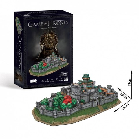 Puzzle 3D Gra o Tron Winterfell Cubic Fun