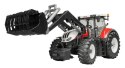 Traktor Steyr 6300 Terrus CVT z ładowaczem BRUDER