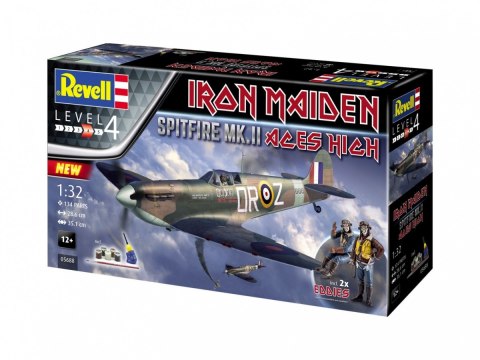 Zestaw upominkowy Iron Maiden Spitfire MK.II AC Revell