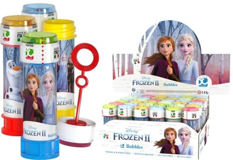 Bańki mydlane Frozen 2 60ml display 36 sztuk Brimarex