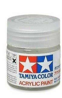 Farba bezbarwna Acrylic Min X-35 Semi Gloss Clear Tamiya