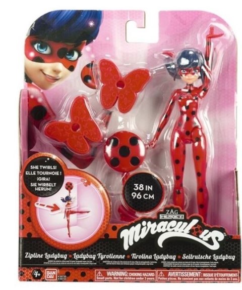 Figurka Miraculous 19 cm Zipline Ladybug Cobi