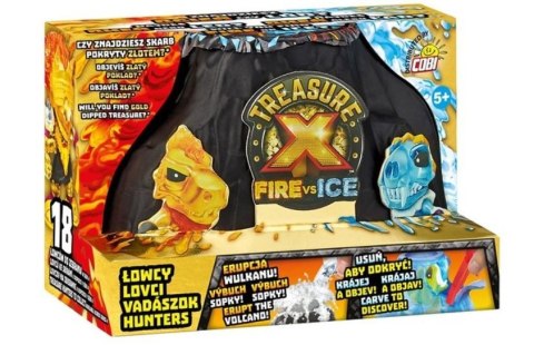 Figurka Treasurex Fire vs Ice Łowca s4 Cobi