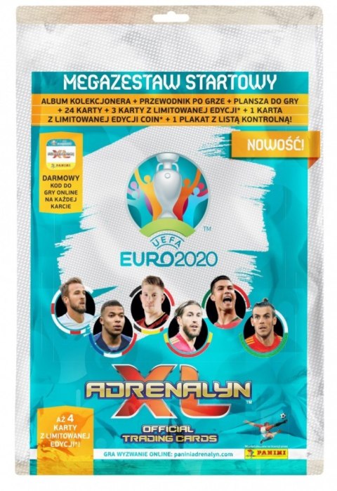 Karty Euro 2020 Megazestaw Panini Kolekcja