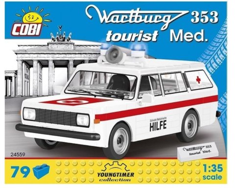 Klocki Wartburg 353 tourist Med Cobi Klocki