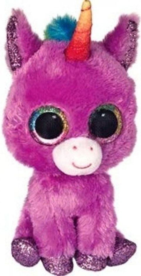 Maskotka TY Beanie Boos Fioletowy Jednorożec 15 cm Meteor