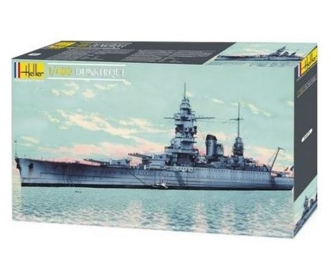 Model do sklejania Pancernik Dunkerque Heller