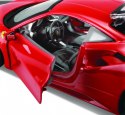 Model metalowy Ferrari 488 GTB czerwony 1:24 do skladania Maisto