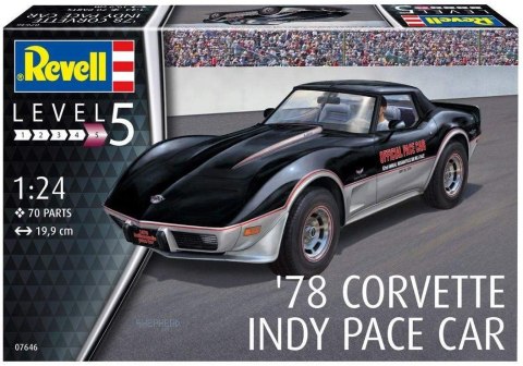 Model plastikowy Corvette Indy Pace 78 Car Revell