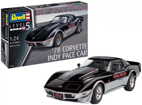 Model plastikowy Corvette Indy Pace 78 Car Revell