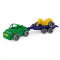 Pojazd Kid Cars Sport autka z przyczepą Wader