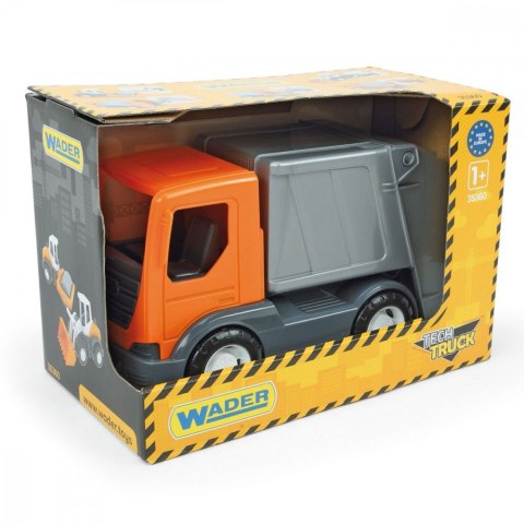 Pojazd Tech Truck Auta budowlane mix w kartonie Wader