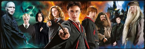 Puzzle 1000 elementów Panorama Harry Potter Clementoni