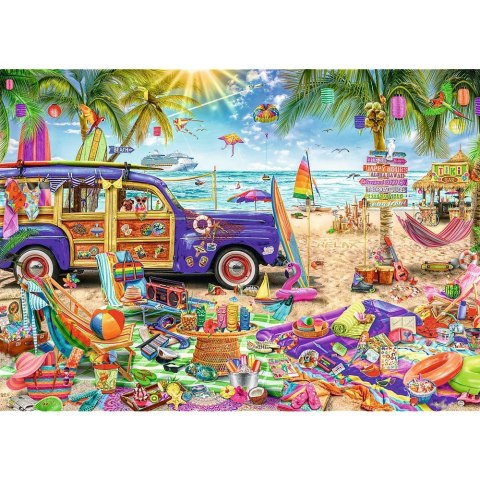 Puzzle 2000 elementów Tropikalne wakacje Trefl