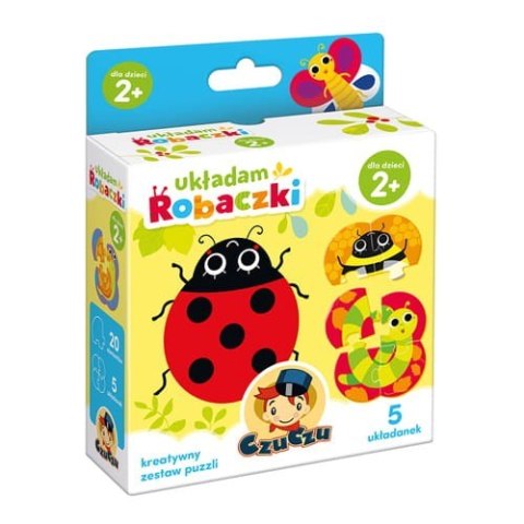 Puzzle Układam robaczki CzuCzu