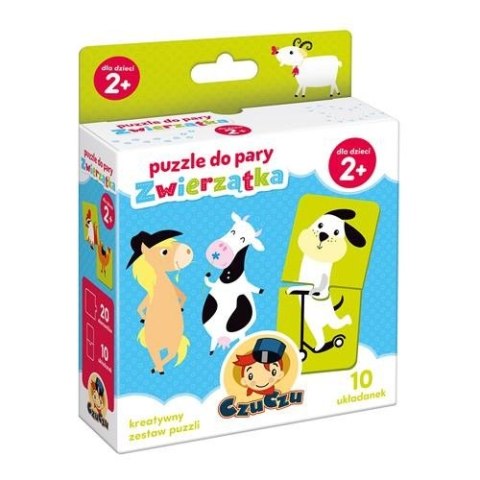 Puzzle do pary zwierzątka CzuCzu