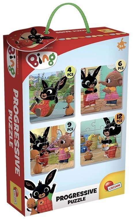 Puzzle progresywne Bing Lisciani