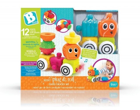 Klocki sensoryczne zestaw B-kids