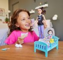 Lalka Barbie Opiekunka Zestaw Lalki Czas na sen Mattel