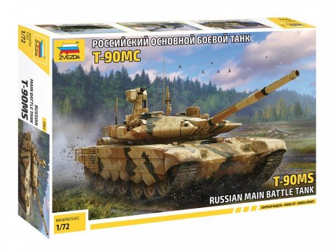 Model do sklejania T-90MS Rosyjski czołg podstawowy Zvezda