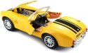 Model metalowy Shelby Cobra 427 1965 1/24 Żółty Maisto