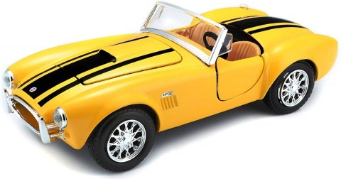 Model metalowy Shelby Cobra 427 1965 1/24 Żółty Maisto