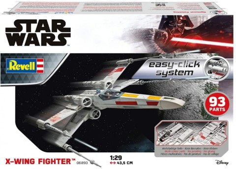 Model plastikowy Star Wars X-Wing Fighter Easy-Click Revell