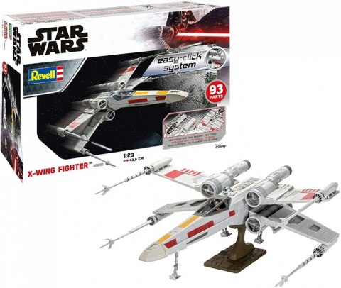 Model plastikowy Star Wars X-Wing Fighter Easy-Click Revell