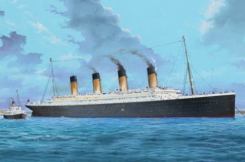 Model plastikowy Titanic 03719 Trumpeter