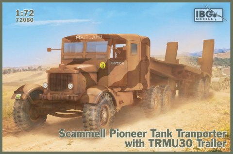 Model plastkowy Scammell Pioneer Tank Transporter TRMU30 Ibg