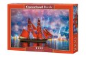 Puzzle 1000 elementów Czerwona fregata Castor
