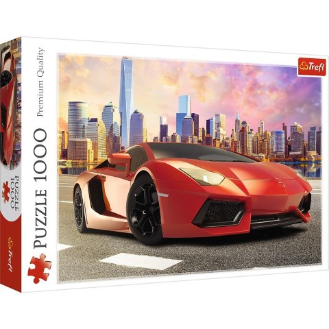 Puzzle 1000 elementĂłw PrzejaĹźdzka o zachodzie sĹoĹca Trefl