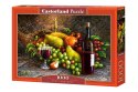 Puzzle 1000 elementów Wino i owoce Castor