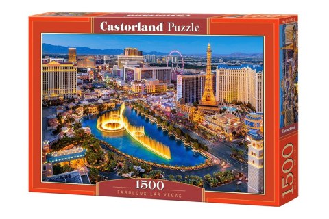 Puzzle 1500 elementów Las Vegas Castor