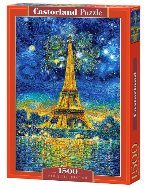 Puzzle 1500 elementów Paryż Castor