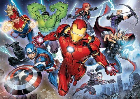 Puzzle 200 elementĂłw Waleczni Avengersi Trefl