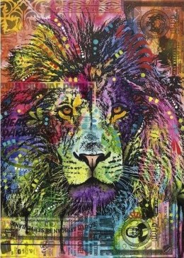 Puzzle 2000 elelementów Serce lwa Heye