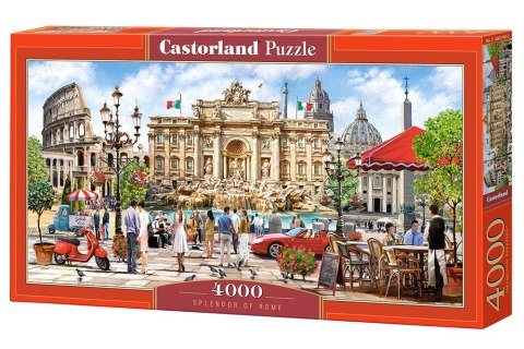 Puzzle 4000 elementów Rzym Castor