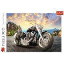 Puzzle 500 elementĂłw Czarny motocykl Trefl