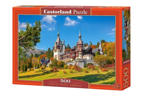 Puzzle 500 elementów Palac Peles, Rumunia Castor