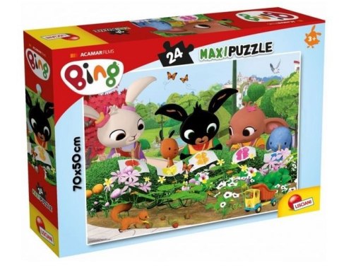 Puzzle Bing 24 elementy Podziwiajmy naturę Lisciani