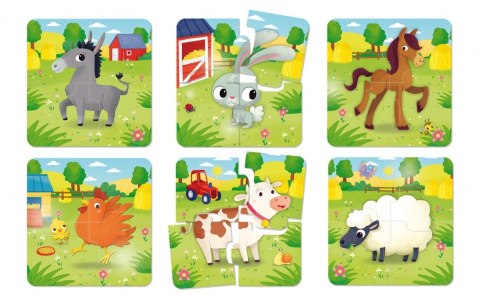 Carotina Baby Puzzle farma Lisciani