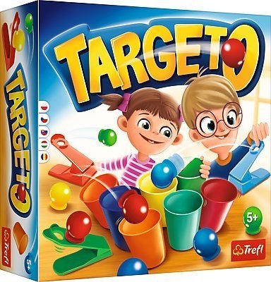 Gra Targeto kubeczki traf do celu Trefl