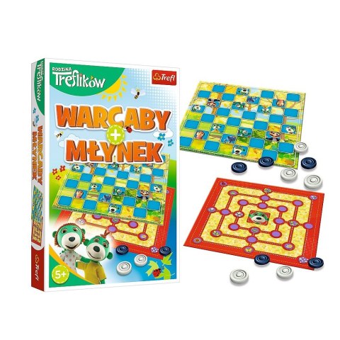 Gra Warcaby i MĹynek Trefliki Trefl