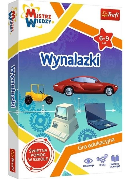 Gra Wynalazki Mistrz Wiedzy Trefl